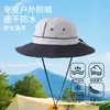 Sombrero de Pescador Protector Solar de Color Bloqueado Estilo Japonés para Exteriores, Verano, Secado Rápido, Transpirable, Sombrero de Senderismo para Mujeres, Visera Solar para Pesca, Sombrero de Sol para Hombres