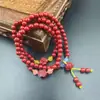 Pulseira de cinábrio boutique este ano de vida pulseira de anel único anel liso anel duplo corajoso joias para homens e mulheres presente fábrica atacado