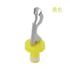 Tapón Creativo de Silicona para Botella de Vino, Tapón para Botella de Vino Tinto, Tapón de Vino Sellado a Prueba de Fugas, Abrebotellas de Acero Inoxidable, Tapón Conservador