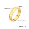 Anillo de Acero Inoxidable Lujo Accesible Anillo Rombo Anillo Femenino Ins Gama Alta Oro 18K Acero de Titanio Anillo de Pareja Al por Mayor