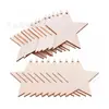 Manualidades Decorativas Navideñas Adornos de Árbol de Navidad de Madera Decoraciones para Fiestas Festivas DIY Decoración Colgante de Graffiti 8cm