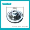 Accesorios de Barra Colgante Galvanizada para Luces Industriales y Mineras, Accesorios de Gancho para Lámparas Colgantes, Base para Lámpara Colgante de Fábrica, Almacén, Oficina, Luces Industriales y Mineras para Supermercados