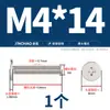 Tornillos de Cabeza Plana Delgada niquelados, de Forma Delgada, de Borde Delgado, Cabeza Plana Grande, Cabeza Plana Negra, Tornillos Phillips, Cabeza Plana M2M3M4M5M6