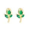 Collares Europeos y Americanos para Mujer, Versátiles, de Alta Gama, Incrustados de Diamantes, de Nicho, Temperamento Dulce, Pulseras de Flor de Tulipan, Collares, Cadenas para Clavícula