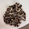 Goma para el pelo de leopardo estilo coreano para mujer, Goma elástica de alta gama para el pelo, Sujetador de coleta, Accesorio para el pelo