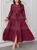 Colección de liquidación especial: Vestidos y batas largas de tallas grandes, holgados, favorecedores y elegantes para mujer, disponibles para compra transfronteriza.