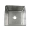 Procesamiento y personalización de cubetas y baldes de acero inoxidable hechos a mano, cubetas para lavavajillas de cocina, cubetas de acero inoxidable 304 engrosadas con formas especiales.