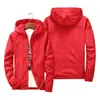 Nueva Ropa de Comercio Exterior Más Vendida Chaqueta de Primavera y Otoño para Hombre Color Sólido Cortavientos Ropa Protectora Solar Clase Ropa Grupo de Ropa Más Impresión LOGOTIPO