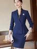 Terno de Negócios Rosa Terno Presidente Feminina Atmosfera de Negócios Vestido Outono e Inverno Novo Elegante Roupas de Trabalho Calças
