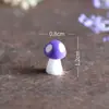 Musgo Ecológico Micro-Decorativo Adornos DIY, Botellas Decorativas, Decoraciones de Mini Paisajes de Suculentas, Mini Hongos de Dibujos Animados