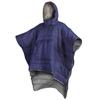 Exterior transfronteiriço engrossado manto quente outono e inverno frio capa pequena cor sólida com capuz wearable saco de dormir leve
