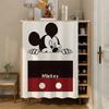 Ratón Pequeño de Dibujos Animados Cubierta para Lavabo Gabinete de Baño Cortina Cubierta para Gabinete de Almacenamiento Cortina para Desorden Estante de Cocina Cortina a Prueba de Polvo