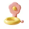 Soporte para secador de pelo Flor de Dopamina Soporte para secador de pelo Dyson para baño Estante de almacenamiento colgante para secador de pelo
