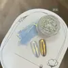 Nuevo polvo de glitter rosa perlado blanco luna famoso en Internet, polvo mágico espejo, para decoración de uñas que ilumina, decoración de uñas ultrabrillante, iridiscente