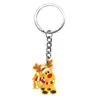 Navidad Transfronteriza Dibujos Animados Lindo PVC Suave Llavero Colgante Bolso Colgante Joyería Colgante Accesorios Mayoreo