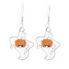 Brincos de Halloween Transfronteiriços Fantasma Caveira Joias Personalizadas Liga Abóbora Brincos de Desenho Animado Europeus e Americanos Conjunto Amazon