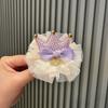 Accesorios para el cabello de niños tocado damas de honor corona de malla pasador pasador de cumpleaños para bebé corona pasador de año nuevo tocado al por mayor