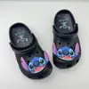 Sandalias para niños de punto de cruz con dibujos animados de marca compartida, zapatos con agujeros para niños y niñas, antiolor, sandalias para bebés, padres e hijos, pantuflas anti