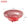 Plato de Frutas Elegante y de Lujo para Uso Doméstico, Bandeja para Snacks, Bandeja de Almacenamiento, Plato para Pasteles, Bandeja para Cacahuates y Verduras, Bandeja para Servir