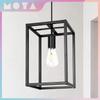 Cross-Border candelabro de cabeça única loft retrô americano Gaiola de ferro estilo industrial luz de escada preta Amazon AliExpress