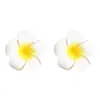 4/5/6/7/8cm Flor de Espuma Hawaiana Plumeria Ramo de Flores Artificiales Ramo de Flores Frescas Boda Fiesta Decoración del Hogar