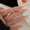 Brincos Atacado 1-2 Yuan, Luxo Leve, Simples, Moderno, Brincos Versáteis, Estilo Hong Kong, Estilo Descolado, Brincos Elegantes, Studs Versáteis para o Dia a Dia