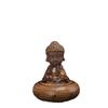 Quemador de incienso de Buda, quemador de incienso de placa de estatua de Buda de cerámica, quemador de incienso de placa de torre, quemador de incienso de doble uso, horno zen, cambio de estilo retro