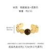 Anillo minimalista retro de piedra ojo de tigre para mujer, una pieza de moda de lujo ligera que es versátil, única y exuda una sensación de alta gama. Un accesorio elegante y personalizado para el dedo índice