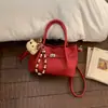 Bolsa de Mão Estética de Grande Capacidade Estilo Coreano Retrô de Alto Valor com Toque Relaxado, Novo Modelo Primavera 2026, Bolsa Saco de Ombro Cruzado