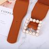 Sweet Pearl elástico elástico exterior desgaste cintura larga cintura apertada selar mulheres novo vestido moda ins estilo cinto feminino