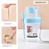 Explosões Transfronteiriças Copo de Salada de Café da Manhã Copo de Mason Copo Portátil para Sair Frutas e Vegetais Comida Leve com Tampa de Garfo Copo Ácido