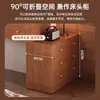 Nova penteadeira estilo chinês para quarto, moderna e simples, novo modelo 2026, espelho de maquiagem integrado, pequena escrivaninha para quarto principal