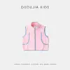 [Resistente à Água] Roupas Infantis Dudu Colete de Trabalho Infantil Outono Novo Colete para Meninos Roupa de Outono Blusa para Meninas