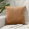 Funda de almohada de cachemir de zorro plateado moderna, simple y cómoda, superventas transfronteriza de Amazon, funda para respaldo de sofá sin relleno