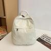 Mochila Pequena de Lona Ins Estilo Retrô Japonês Tecido Lavado para Estudantes Universitários, Bolsa Escolar Casual e Simples
