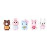 Nuevos Accesorios de Resina Animales de Dibujos Animados DIY Pegamento Crema Parche para Carcasa de Teléfono Móvil Caja de Almacenamiento Accesorios para el Cabello Materiales Decorativos