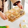 Plato de frutas para sala de estar, hogar, refrigerio, mesa de café, bocadillos, azúcar, frutos secos, plato de bocadillos, caja de almacenamiento de bocadillos, ligero, de lujo, de alta gama