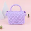 Bolsa Transversal de Silicone Dopamina para Crianças, Bolsa de Mão de Luxo, Porta-Moedas de Desenho Animado na Moda, Bolsa de Ombro para Presente de Estudante
