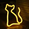 Luz neon em formato de ins decoração de quarto coração de menina cor de gato luz adereços de foto decoração de celebridade da internet Lua Estrela