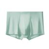 Ropa Interior Masculina Fina Sin Costuras de Seda de Hielo, Calzoncillos Boxer Transpirables Frescos de Cintura Media para Hombre, Shorts de Cuatro Esquinas para Hombre, Al por Mayor en Stock