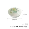 Dinastías Tang y Song Jade Doce Diosas de las Flores Serie de Tazas de Té Pintadas a Mano Kung Fu Juego de Té para Uso Doméstico Colección de Tazas de Té Florales de Pared Delgada