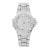 Explosiones de comercio exterior moda Diamante Estrella diamante cuadrado impermeable calendario reloj de cuarzo personalidad tendencia relojes para hombre y mujer