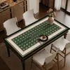 Mantel Individual para Mesa de Comedor Estilo Retro, Mantel para Mesa de Café de Lujo Ligero Francés de Gama Alta, Impermeable sin Lavar, Resistente al Aceite, Resistente al Calor, Protector de Mesa