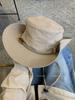 Bi preparación para acampar ~ Sombrero de vaquero occidental para mujer, sombrero de verano para acampar al aire libre, montañismo, ala grande, protección solar, sombrero de pescador para mujer