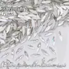 3*11mm Ojo de Caballo Base Plana Forma Especial Decoraciones Deslumbrantes para Uñas Accesorios para Uñas Materiales para Uñas Portátiles Pedrería para Uñas Venta al por Mayor