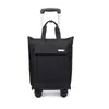 Bolsa de Compras, Bolsa Carrito con Ruedas Universales, Tirable y Transportable, Repelente al Agua, Pequeña, Mediana y Mochila Escolar con Carrito para Estudiantes Universitarios, Bolso de Hombro para Viaje