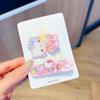 2 Pack ~ Novo Gancho de Cabelo Sanrio dos Desenhos Animados Franja Fofa para Crianças Cabelo Quebrado Clipe Lateral Super Fofo Doce Grampo de Cabelo