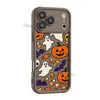 A popular capa de celular temática de Halloween da Amazon, com abóbora e fantasma para iPhone 17, uma capa protetora única e estilosa