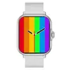 Reloj inteligente S18 pulsera de tasa genuina mensaje de WeChat marco de reloj de metal llamada Bluetooth