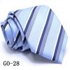 Zi Love Gravata Masculina 8cm Formal Negócios Noivo Pronta Entrega Atacado Fabricante de Logotipo Atacado Gravata Listrada